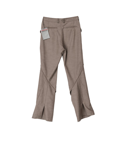 ALEC K-DART TROUSER BROWN OAK