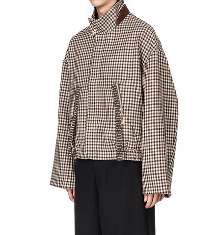 MEDINA HARRINGTON JACKET MINGLE PLAID
