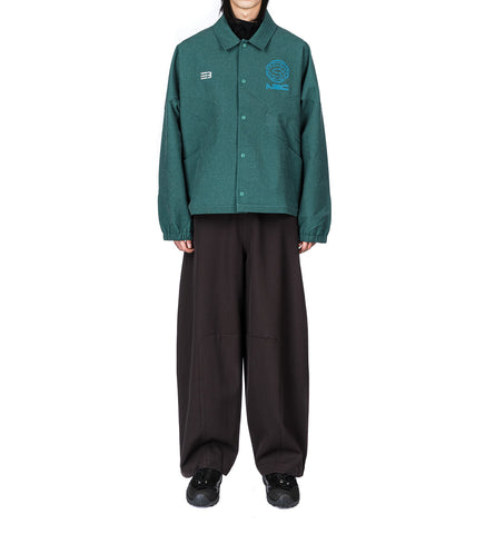 ELDERMAN COACH JACKET NAMESAKE GREEN