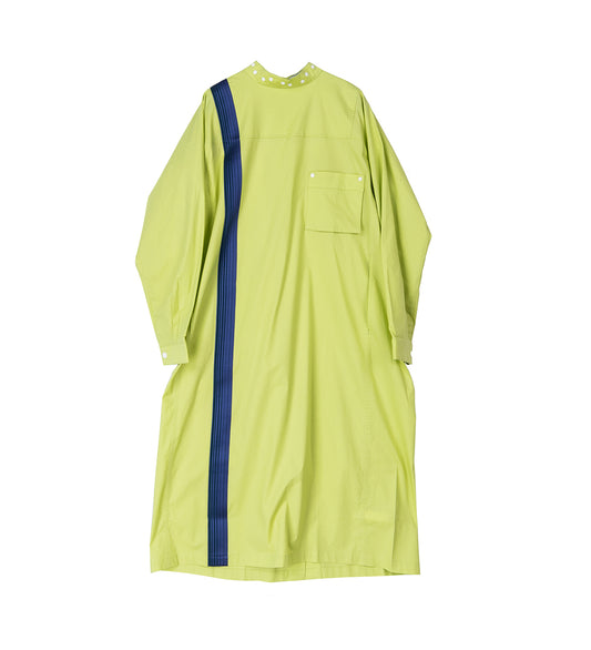 INEX SNAP LONG SHIRT LIME GREEN