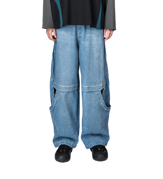 REDD TANGLE JEANS DOWNPOUR BLUE