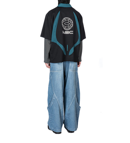 PLAYMAKER WARM-UP SHIRT EUPHORIC BLACK