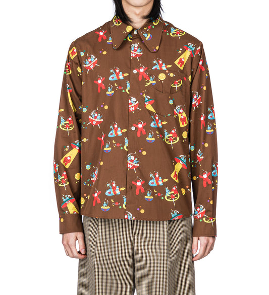 ROUND SHIRT FRIAR BROWN