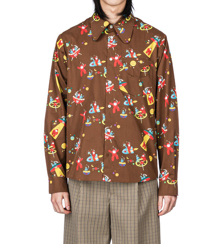 ROUND SHIRT FRIAR BROWN