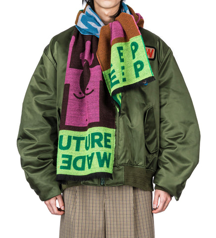 BEEP BEEP SCARF SINGLE YELLOW