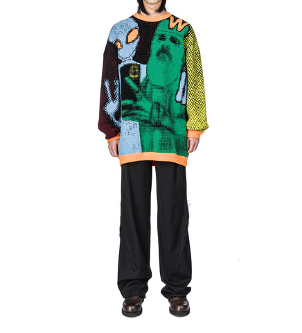 WE COME IN PEACE KNIT MULTI