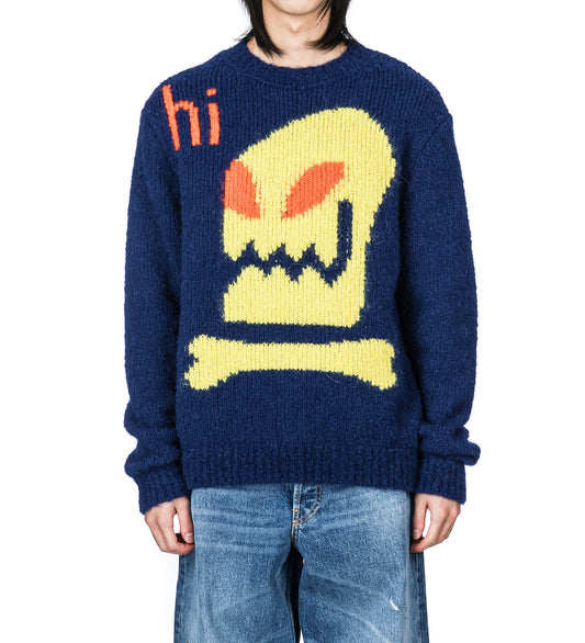 HI KNIT CLEMATIS BLUE