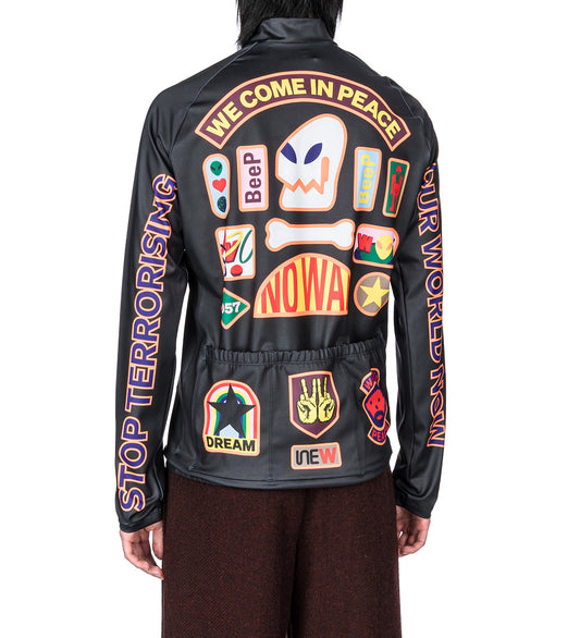 ALIEN BEEP BEEP BIKE TOP ORANGE