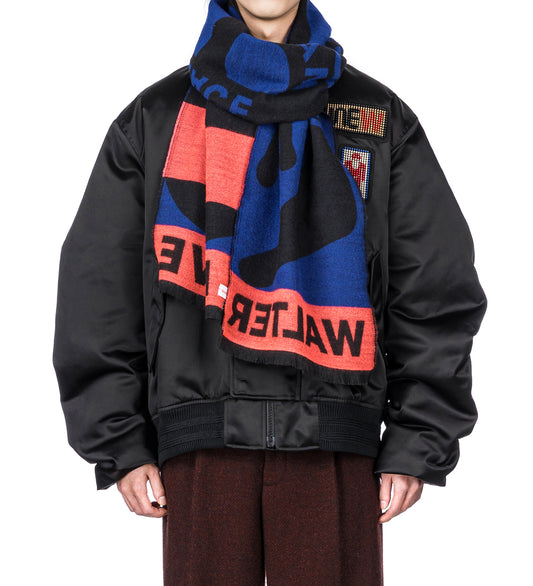 NEW SCARF SINGLE BLACK