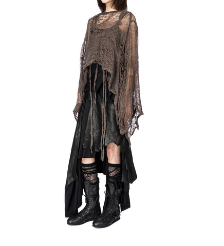 EUGENIA MIDI SKIRT BLACK