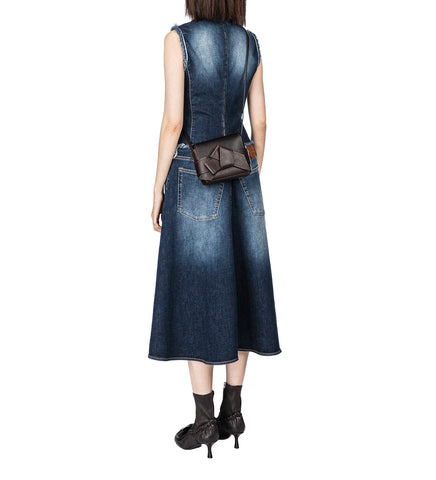 MUSUBI MINI CROSSBODY BAG DARK BROWN