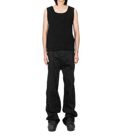 SWEATER VEST BLACK