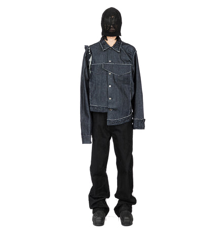 SHELLEY TRUCKER JACKET INDIGO