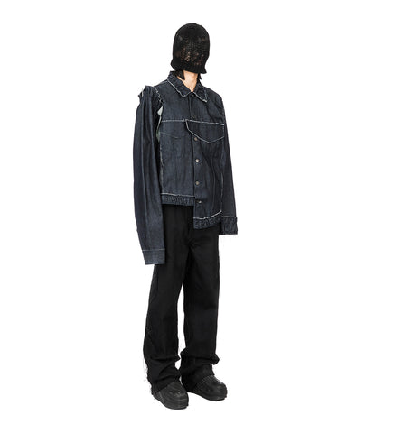 SHELLEY TRUCKER JACKET INDIGO