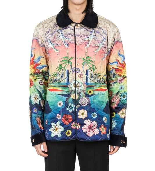 CASABLANCA QUILTED HUNTING JACKET L'ENVOL