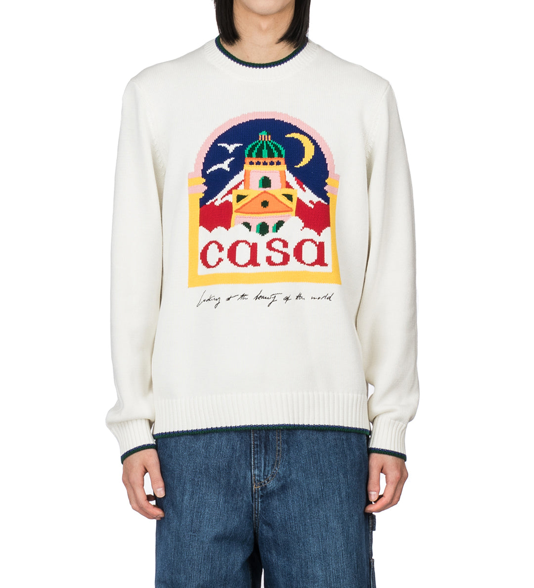 ★韓国の人気★【Casablanca】★SWEATSHIRTS★スウェット★ CASABLANCA(カサブランカ) tennis club Sweatshirttスウェット