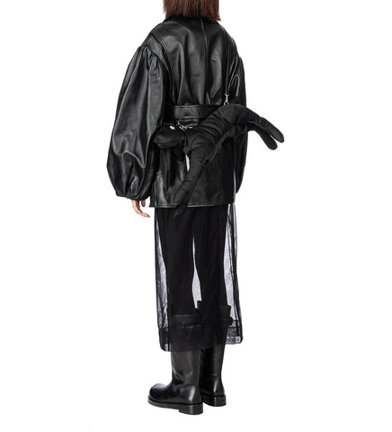 HARE CROSSBODY BAG BLACK/CLEAR