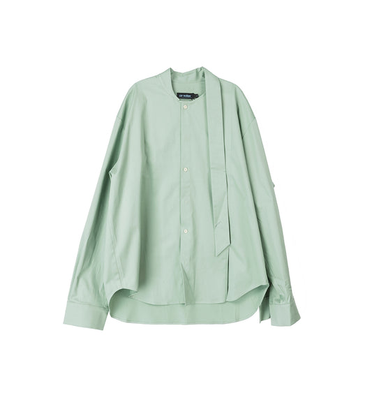 SCARF SHIRT PISTACHIO GREEN