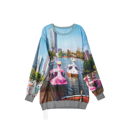 HOLIDAYJAPANSWAN LONG PRINT