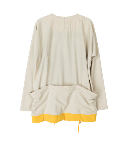 FOX LAB X KIKO KOSTADINOV MESH POCKET TOP CREAM