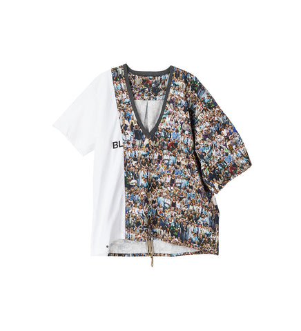 BLESS X SUPREME COUPLE T-SHIRT MULTI/WHITE #1