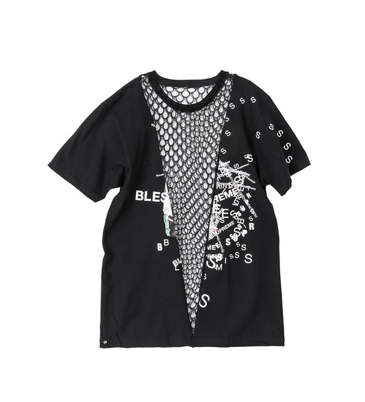 BLESS X SUPREME COUPLE T-SHIRT MULTI/BLACK #1