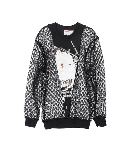 BLESS X SUPREME COUPLE T-SHIRT MULTI/BLACK #2