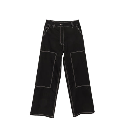 CECILIE BAHNSEN X NONA CAPSULE VIRGINIA TROUSERS BLACK