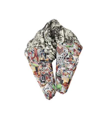 BLESS X SUPREME COUPLE PUFFER MULTI/BLACK/WHITE