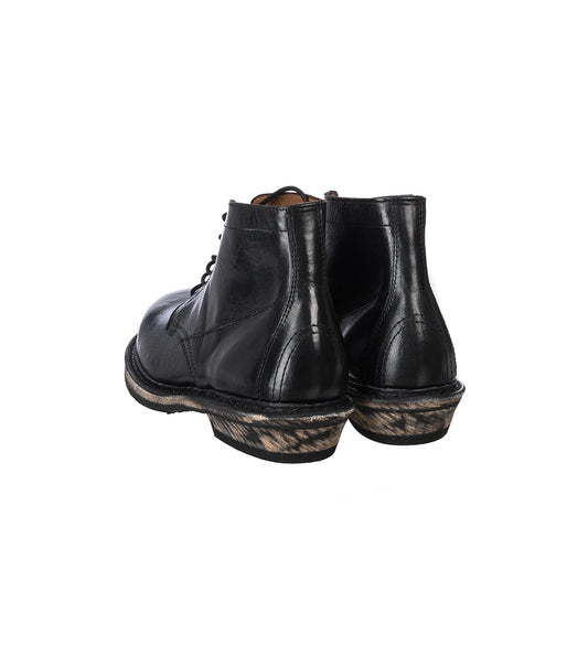CORTEGE BOOT DEEP BLACK LEATHER