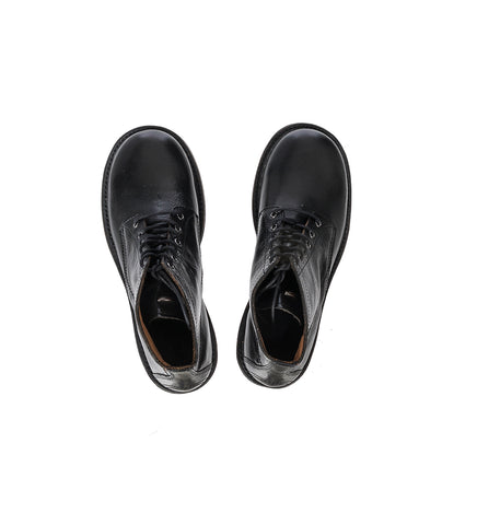 CORTEGE BOOT DEEP BLACK LEATHER