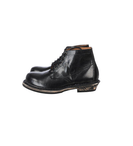 CORTEGE BOOT DEEP BLACK LEATHER