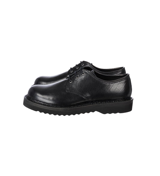 TRAMPLER SHOE BLACK SUPPLE COW HIDE