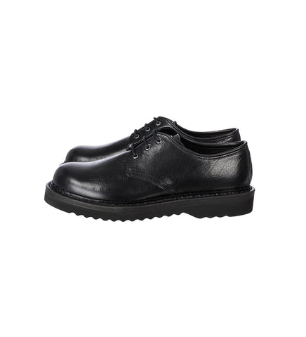 TRAMPLER SHOE BLACK SUPPLE COW HIDE