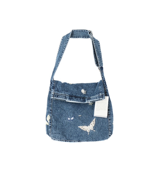 SLING BAG INDIGO BUTTERFLY