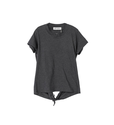LIFE VEST T-SHIRT DARK GREY MELANGE JERSEY