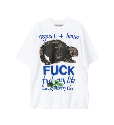 RESPECT+HONOR TEE WHITE