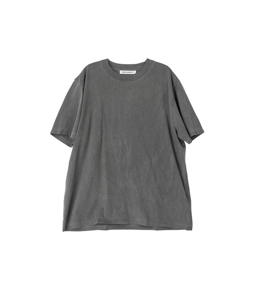 BOX T-SHIRT WORN BLACK LEGACY