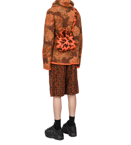MINI PUFFER BAG ORANGE CAMO