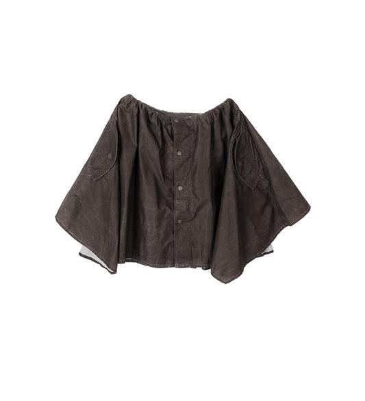 MAINSAIL SKIRT BROWN WASH OUT NYLON