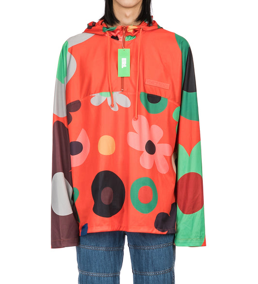 ERL FLORAL FLY WEIGHT PULLOVER PINK