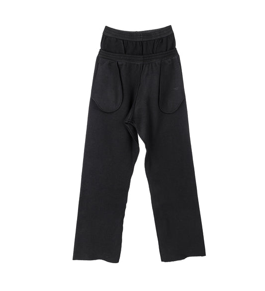 DOUBLE JOGGERS BLACK