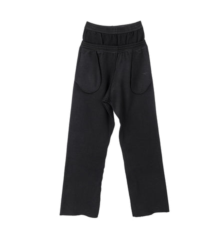 DOUBLE JOGGERS BLACK