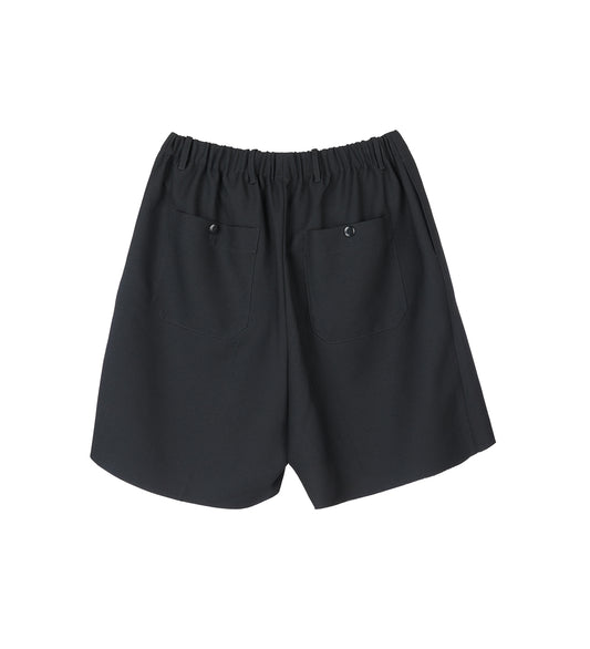 WORKER LOW CROTCH SHORT BLACK