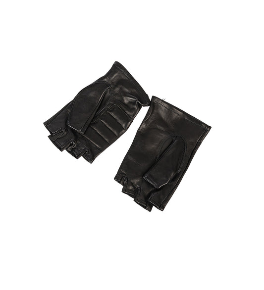 MIS MATCH GLOVE BLACK LEATHER
