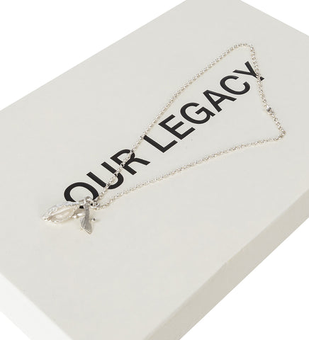 BEACH SCRAPPER NECKLACE SILVER