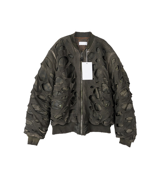DOUBLE LAYER BOMBER ARMY OIL WASH