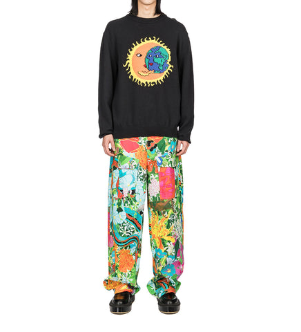 CAMO PRINT CARGO PANTS MULTI