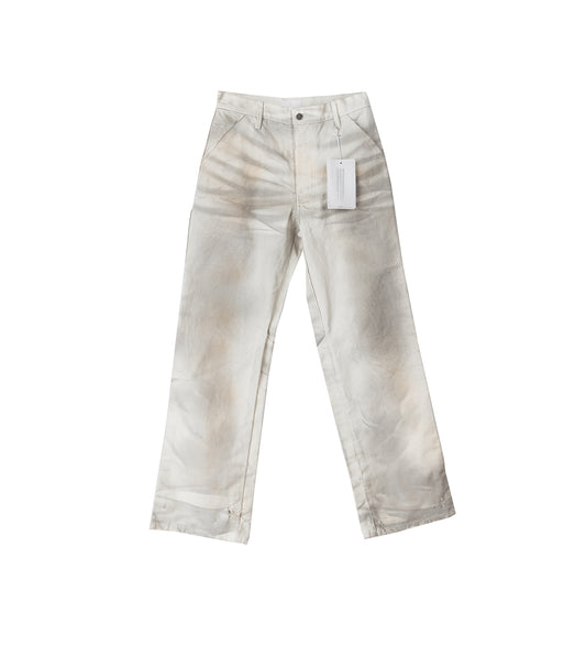 UNDERGROUND PAINTER PANTS VINTAGE WHITE