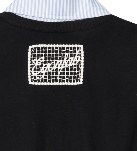 T-SHIRT SHIRT BLUE STRIPES